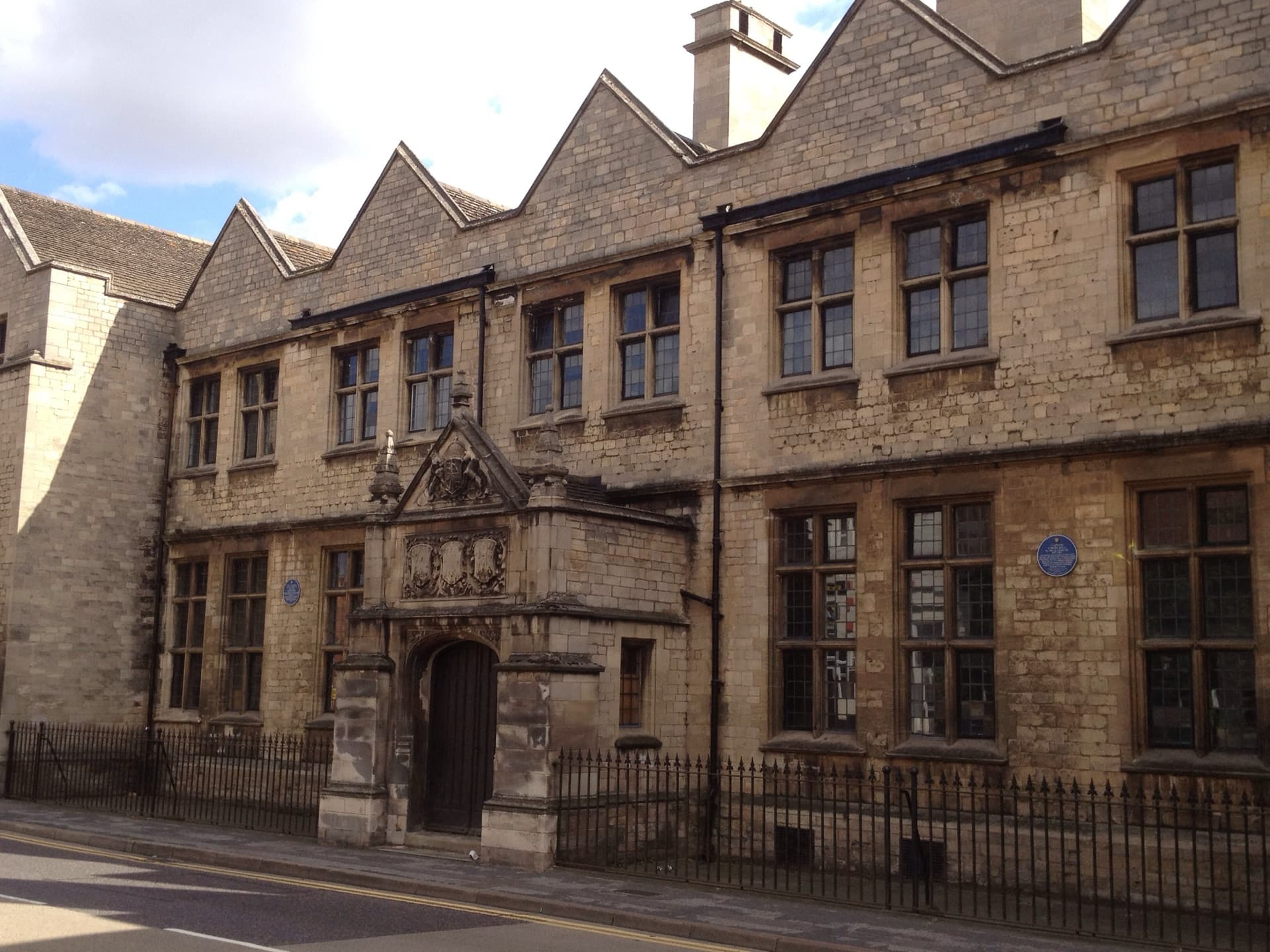 The King's School, Grantham, historic façade
